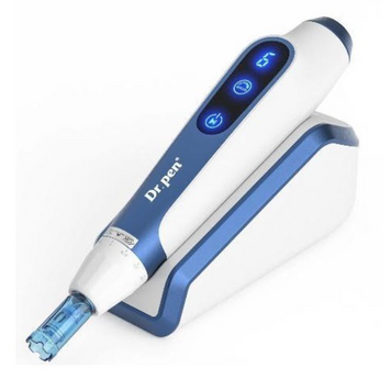 Дермапен Dr. Pen Ultima A11 Профессиональный Аппарат с Усиленным Аккумулятором Подставкой с Функцией Паузы и 2 Сменными Насадками для Фракционной Мезотерапии  A11 фото