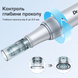 Дермапен Dr. Pen Ultima M7S електричний мезоролер з акумулятором для фракційної мезотерапії 6 режимів + 2 насадки сірий M7SGray фото 8