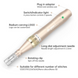 Набір дермапен Dr. Pen M5-C + картриджі для фракційної мезотерапії та мікронідлінгу SETM5C1012 фото 4